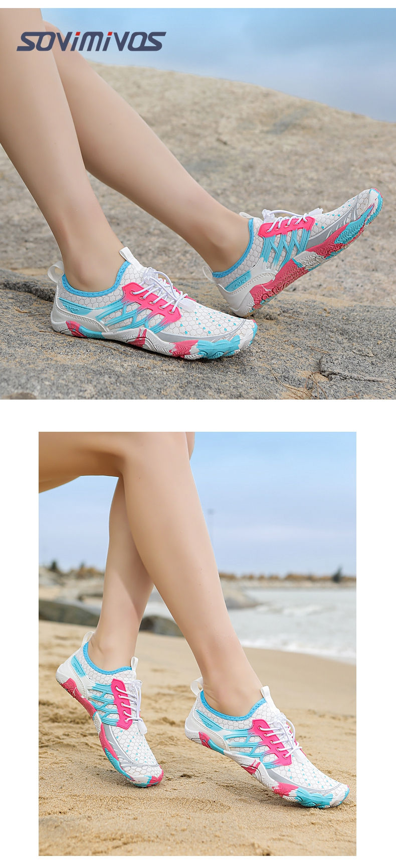 Miniaturbild: Barefoot Trail Shoes Barefoot Shoes for Men Casual Ladies Women Hiking Water Sho
