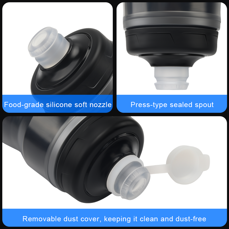 Thumbnail: RIDERACE Bicycle Water Bottle Insulated Thermal 610ml Outdoor Sport Cycling Dual