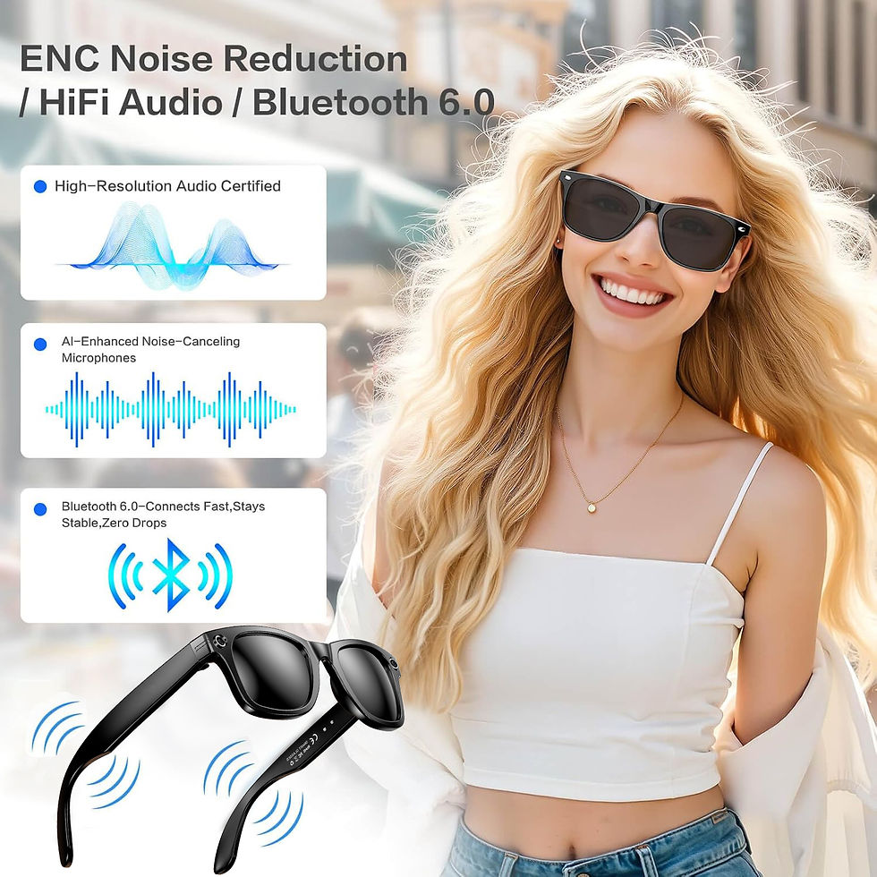 Thumbnail: New 800W Camera AI Glasses Men Color-Changing Smart Translation Glasses Photo Vi