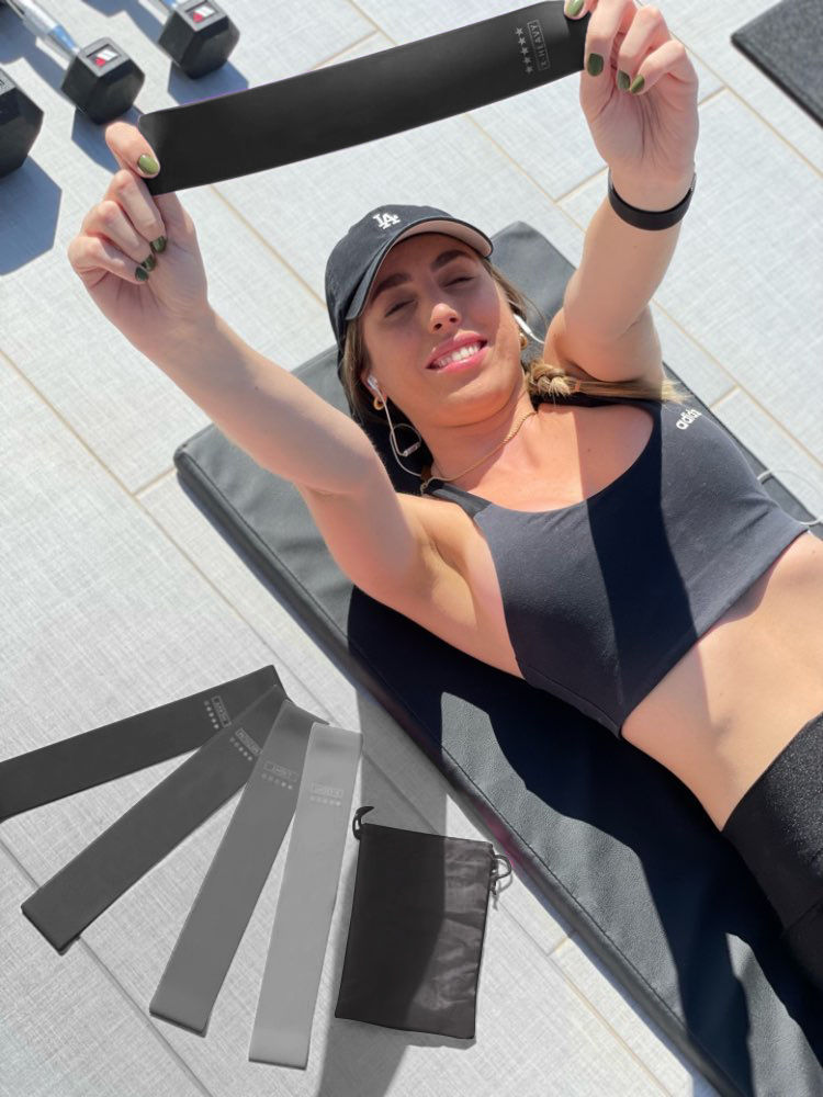 Thumbnail: 5 Different Levels resistance bands Exercise Fitness Rubber Fitness Mini Bands P