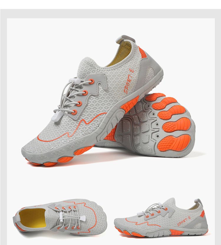 Thumbnail: New Barefoot Wading Shoes Men Women Mesh Quick-Drying Beach Shoes Outdoo