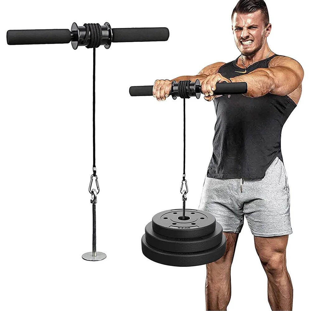 Wrist Forearm Blaster Arm Muscle Strength Trainer Exerciser Forearm Roller with