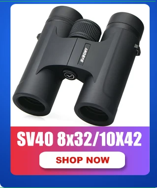 Thumbnail: Svbony F9333A/F9333B Binoculars 10X42/8X32 Telescope Powerful Professional HD Lo