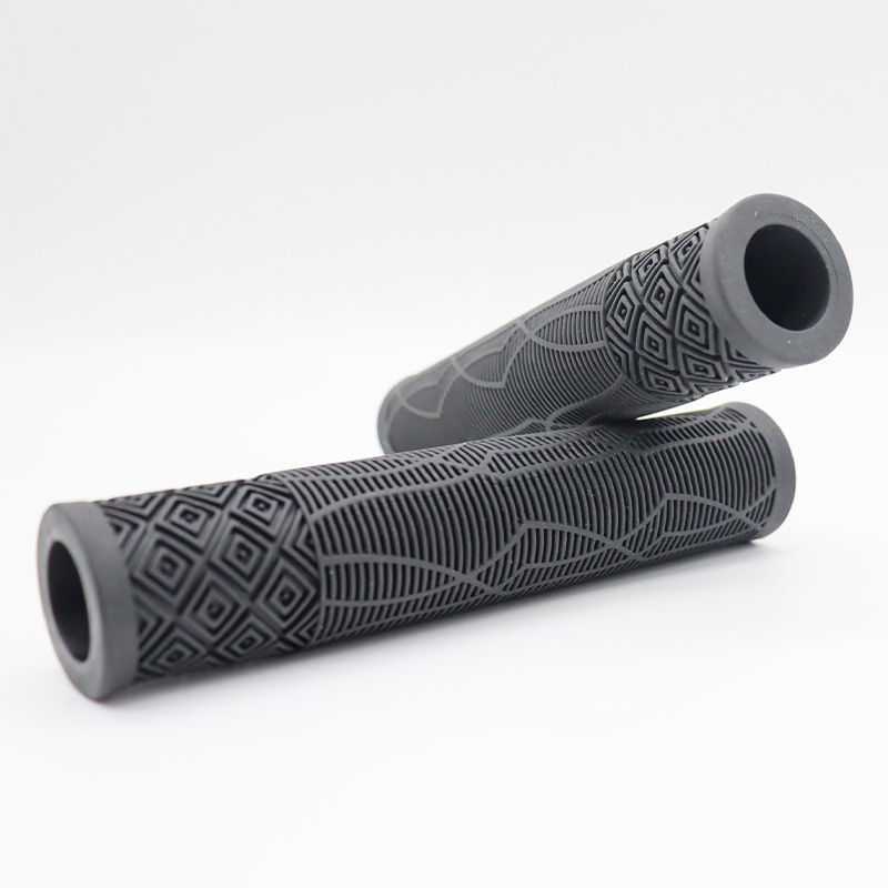 1Pair Bicycle Handlebar Grips Colored Soft Rubber Grips Bicycle Gloves Bike Acce