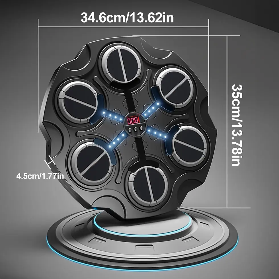 Thumbnail: Music Boxing Machine Smart Bluetooth Boxing Machine with Gloves Wall Mounted Mus