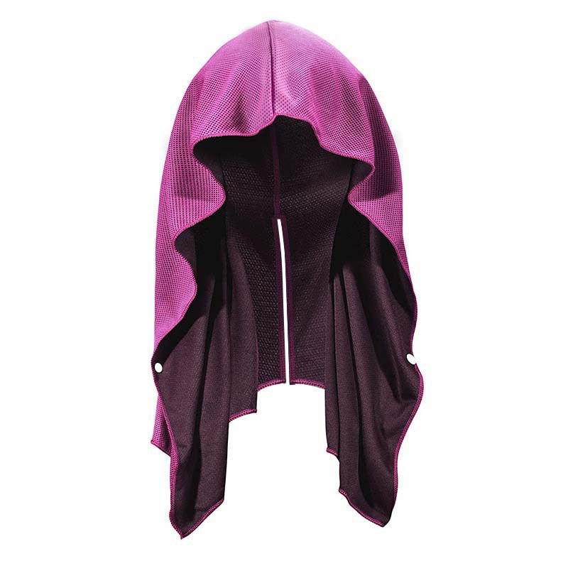 Miniaturbild: 1pc Cooling Hoodie Towel Cooling Towels Quick Drying Absorbent Towels for Neck a