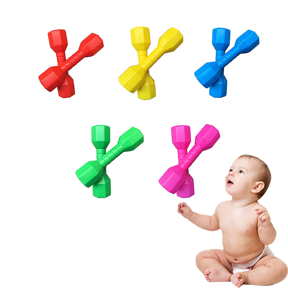 Thumbnail: Ergonomic Home Hand Weights Fitness Equipment Fun Early Education Exercise PE Ch