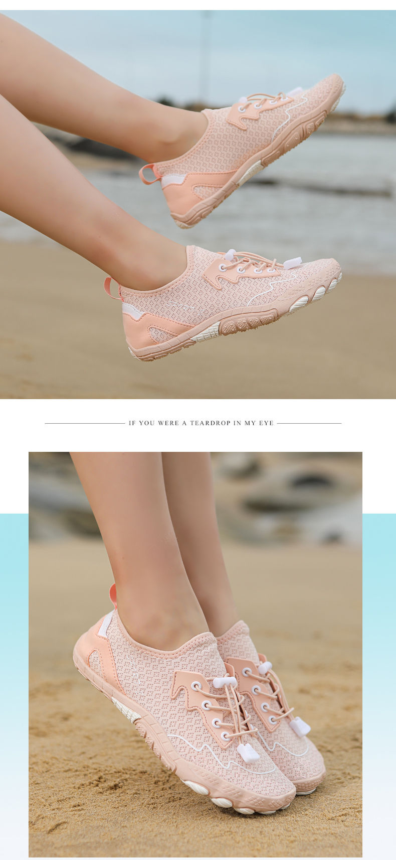 Miniaturbild: New Barefoot Wading Shoes Men Women Mesh Quick-Drying Beach Shoes Outdoo