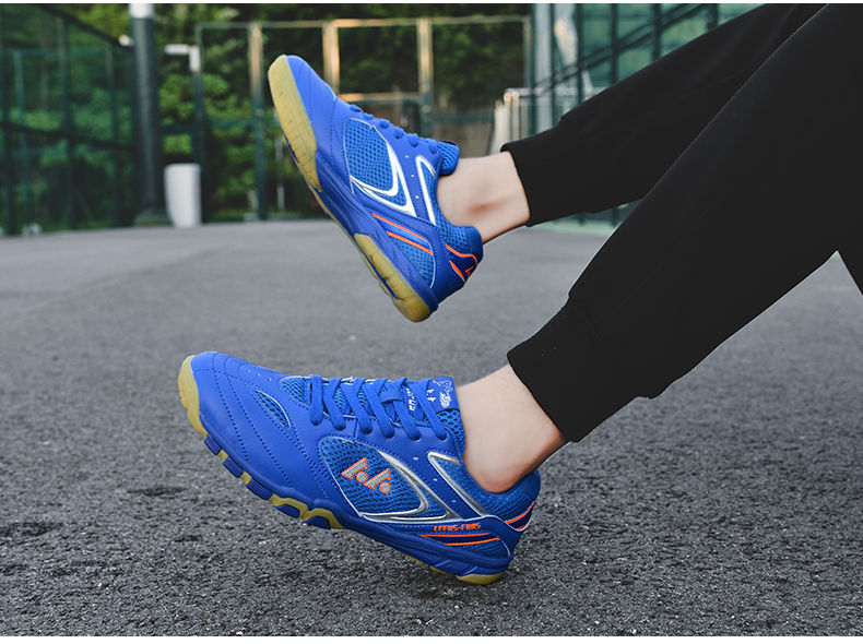Miniaturbild: Men Table Tennis Shoes High Quality Indoor Sneakers Casual Training Golf Shoes