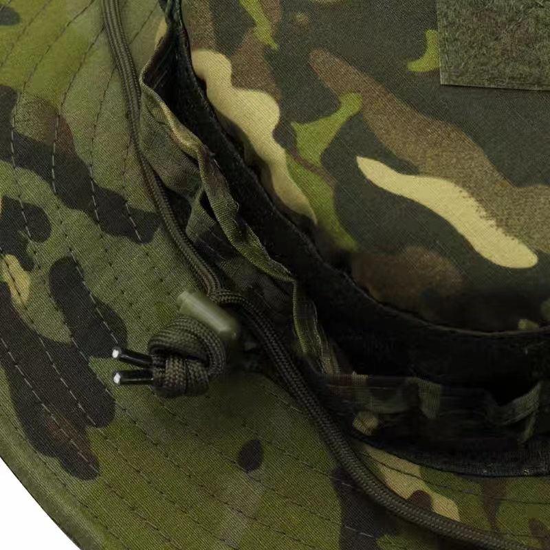 Thumbnail: 2026 New Camo Tactical Enthusiasts Square Pocket Bonnie Cap Outdoor Bucket Benny