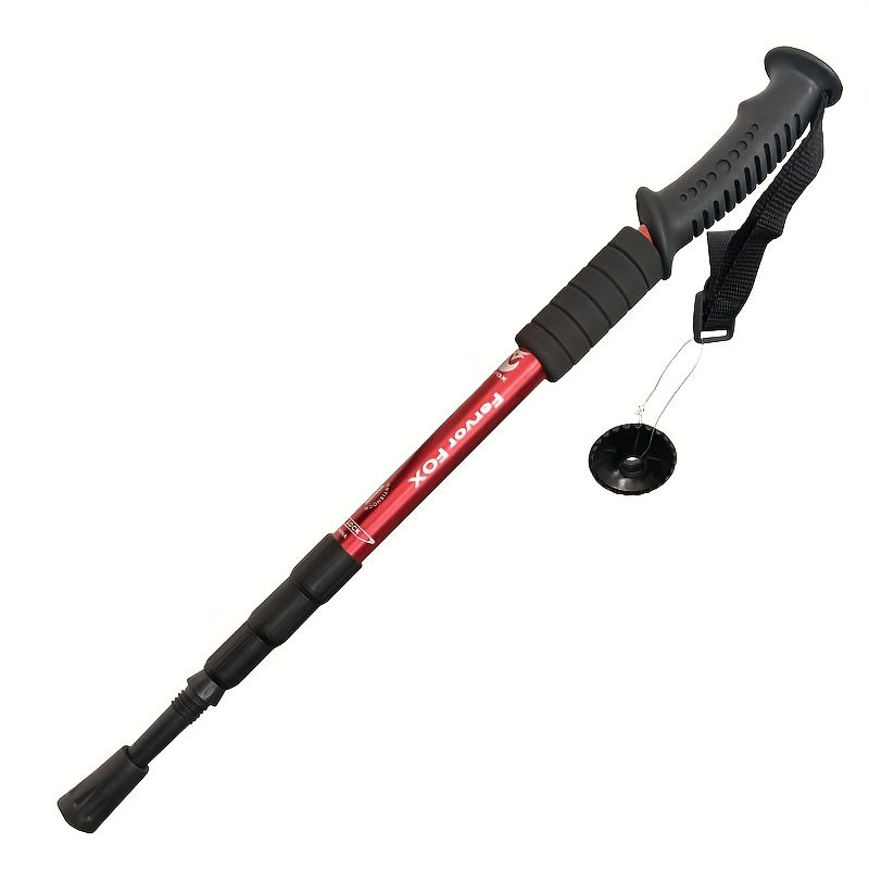 Miniaturbild: Lightweight outdoor trekking pole with four adjustable height and anti slip grip