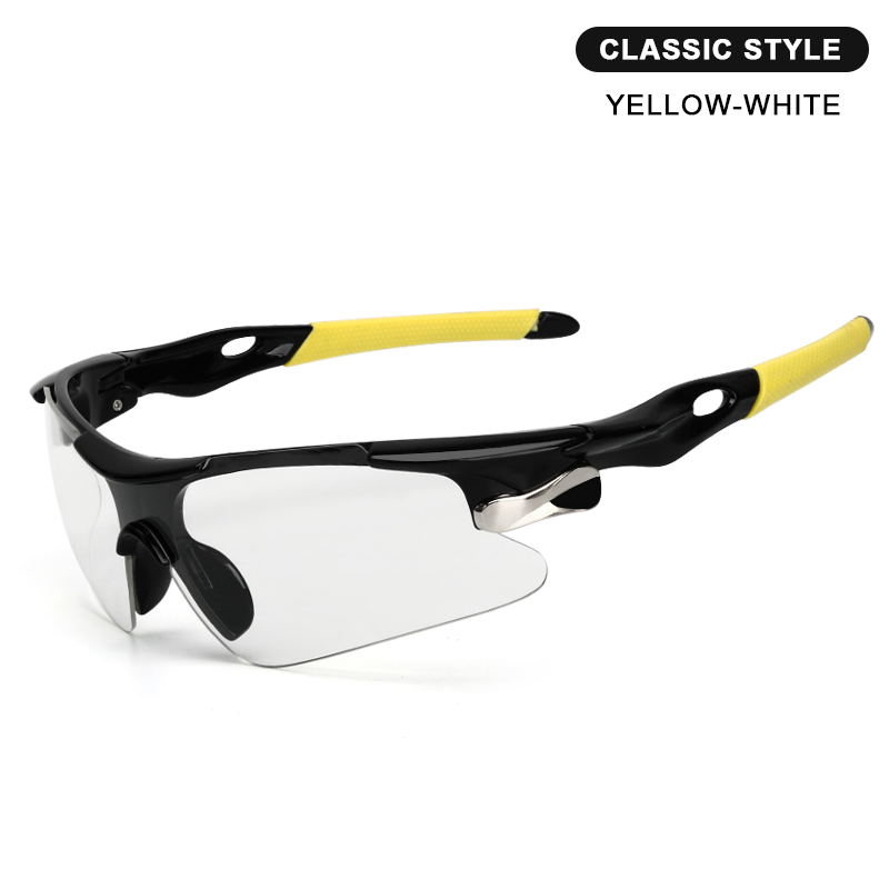 Thumbnail: RIDERACE Sports Men Sunglasses Road Bicycle Glasses Mountain Cycling Riding Prot