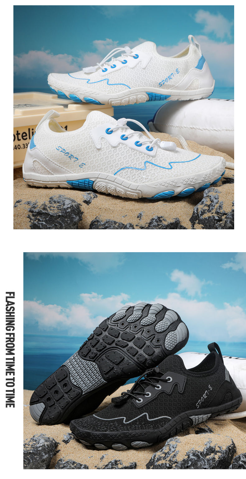 Miniaturbild: New Barefoot Wading Shoes Men Women Mesh Quick-Drying Beach Shoes Outdoo
