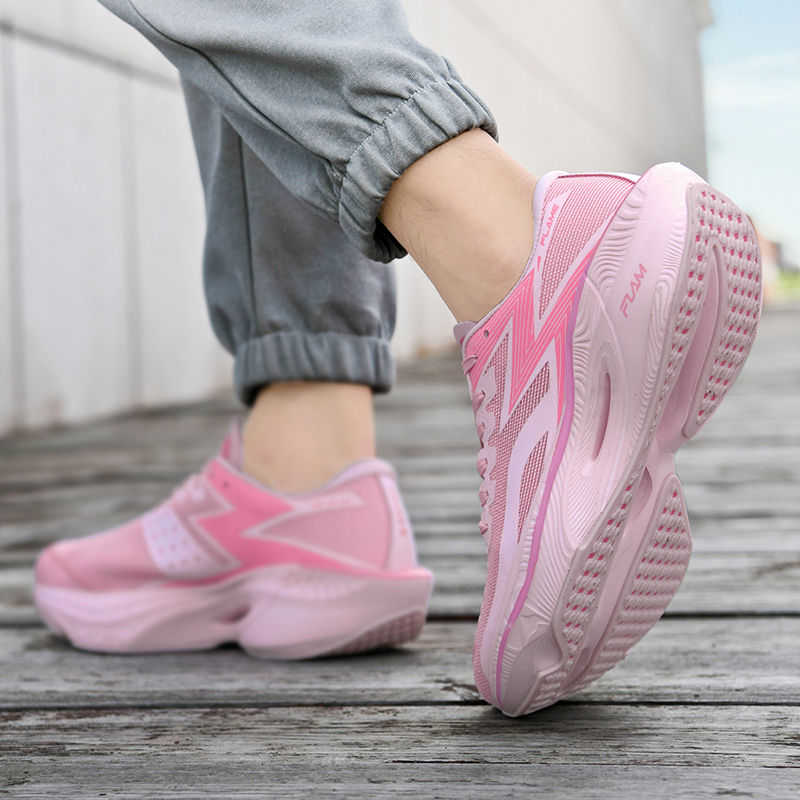Thumbnail: Running Shoes Carbon Board Speciality Marathon Men Sports Breathable Lightweight