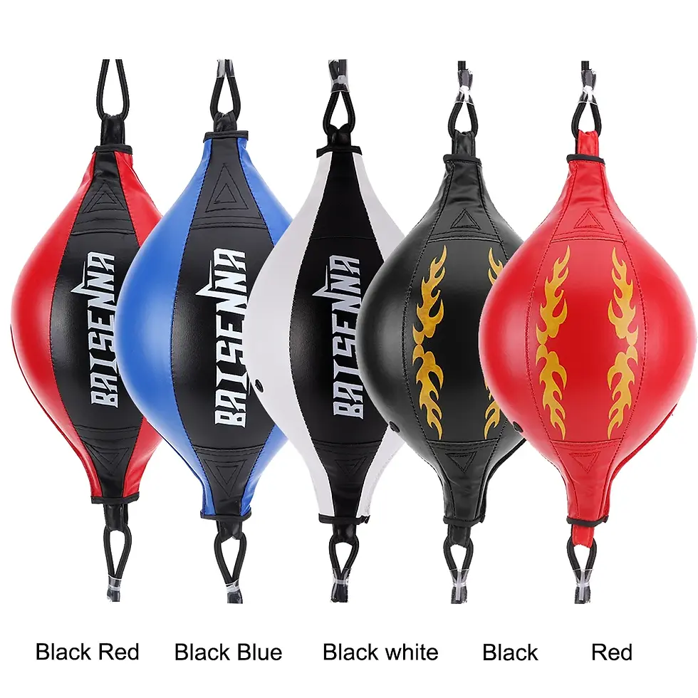 Thumbnail: Boxing Punching Ball Training Reaction Speed Balls PU Leather Double End Punchin