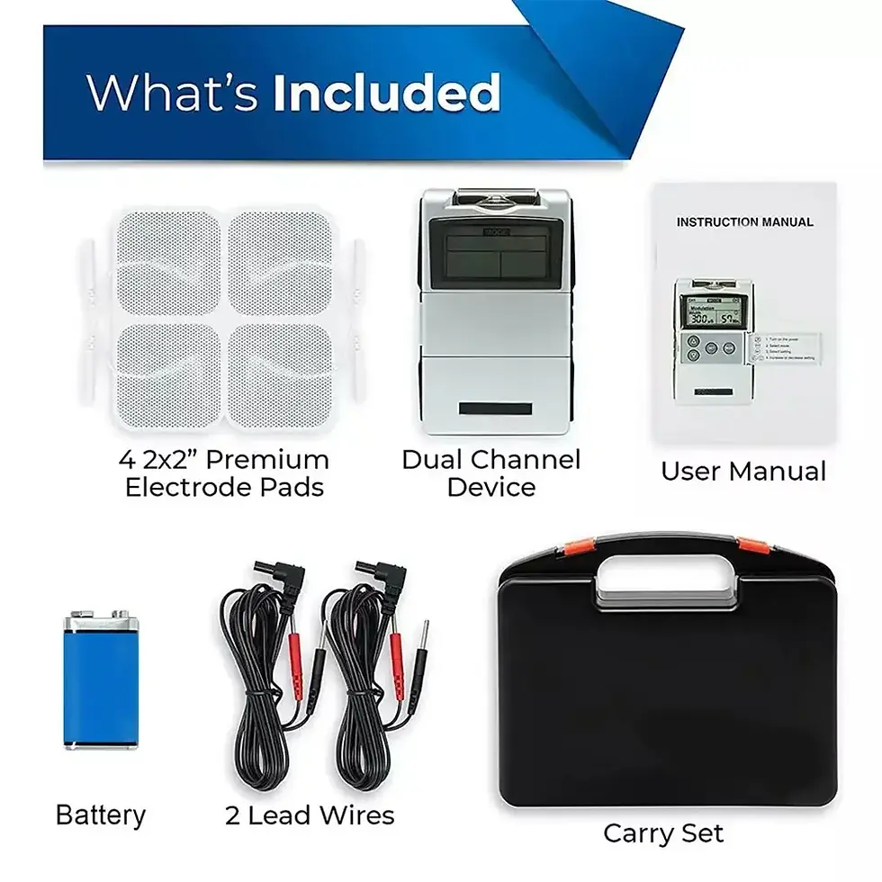 Miniaturbild: EMS TENS Unit Machine EMS Electric Muscle Therapy Stimulator Physiotherapy Pulse