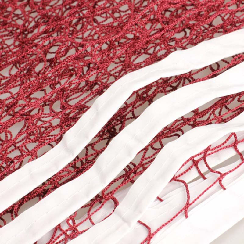 Thumbnail: High Quality Outdoor Badminton Tennis Net Replacement Square Mesh Badminton Net 