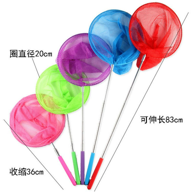 Thumbnail: Retractable Fishing Net Insect Butterfly Dragonfly Net Outdoor Portable Fishing 