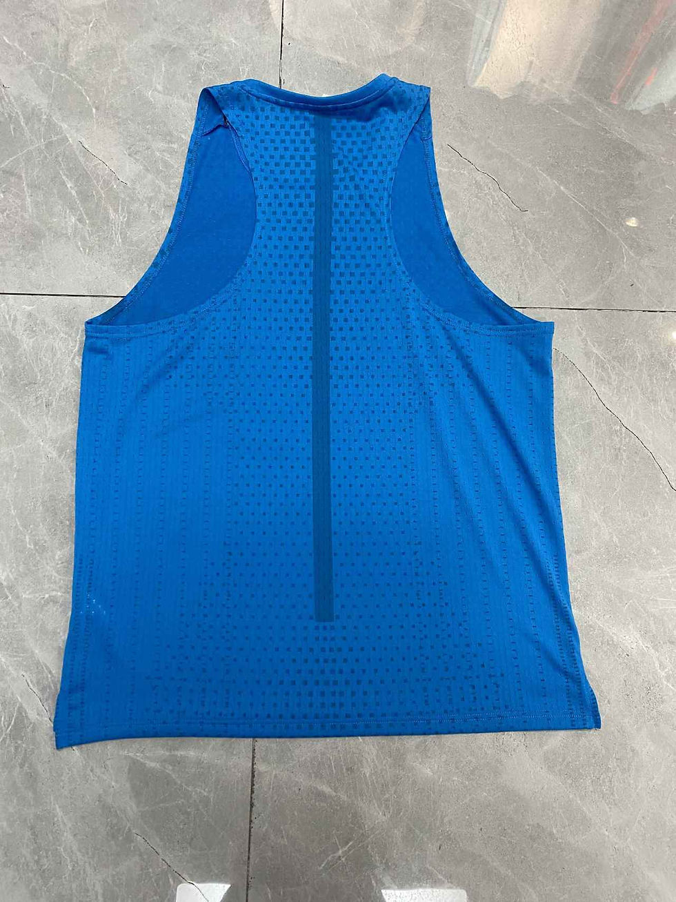 Thumbnail: Men Gym Vest Quick-Drying Mesh Breathable Summer Cool Beach Travel Undershirt Ba