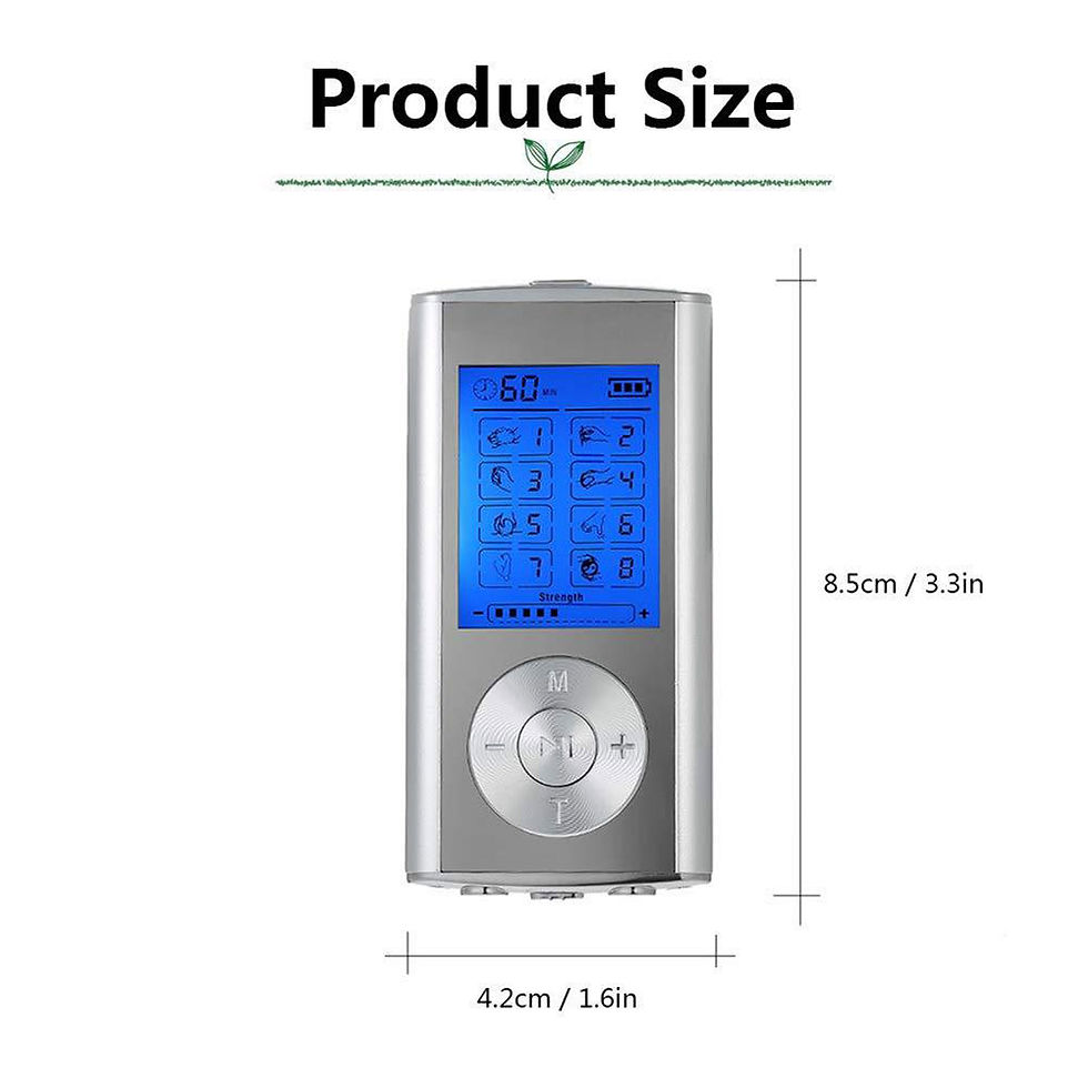 Thumbnail: Digital Therapy Unit 8 Modes Electric EMS Muscle Stimulator Tens  Machine Physio