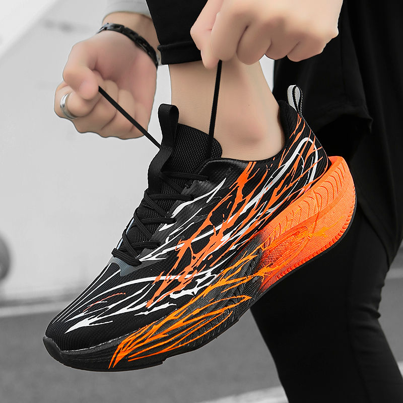 Thumbnail: Unisex Running Shoes Women Carbon Board Speciality Marathon Shoes Men Sports Bre