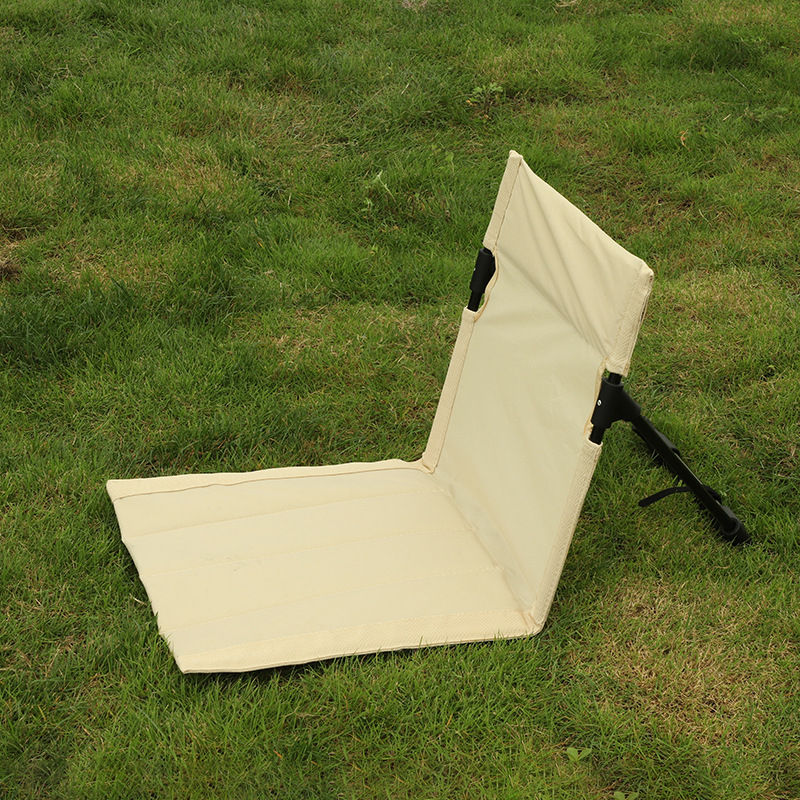 Thumbnail: Outdoor Foldable Camping Chair Oxford Cloth Camping Floor Chair Garden Park Sing