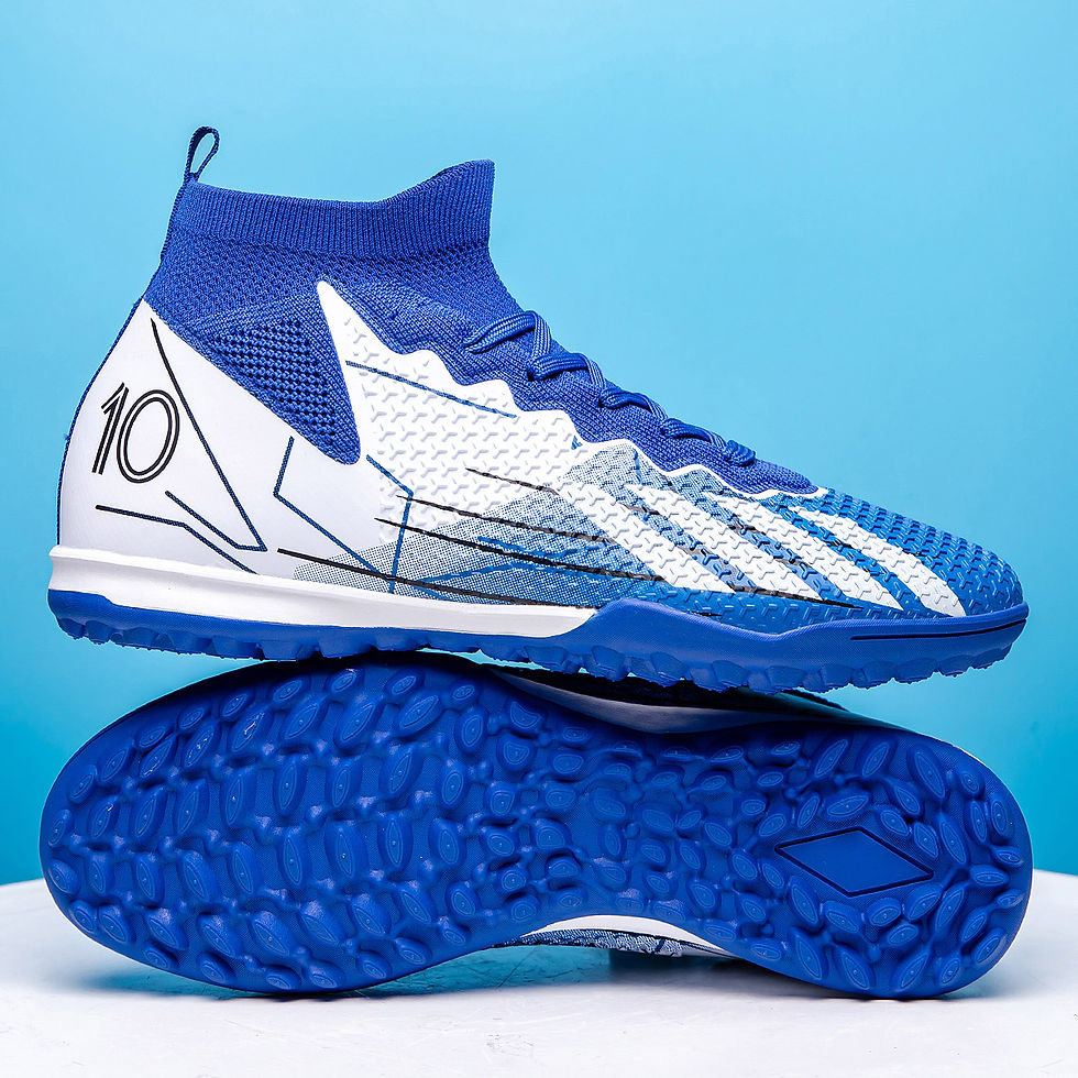 Thumbnail: Short spike cleats new competition level football shoes for men and women