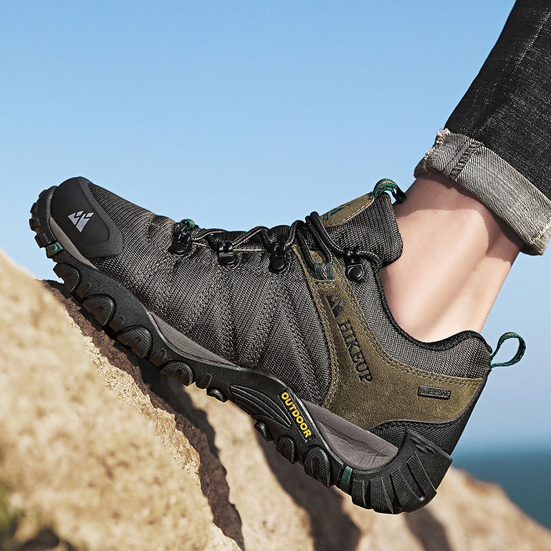 Miniaturbild: HIKEUP Non-slip Men Hiking Shoes Breathable Outdoor Wear Resistant Splashproof