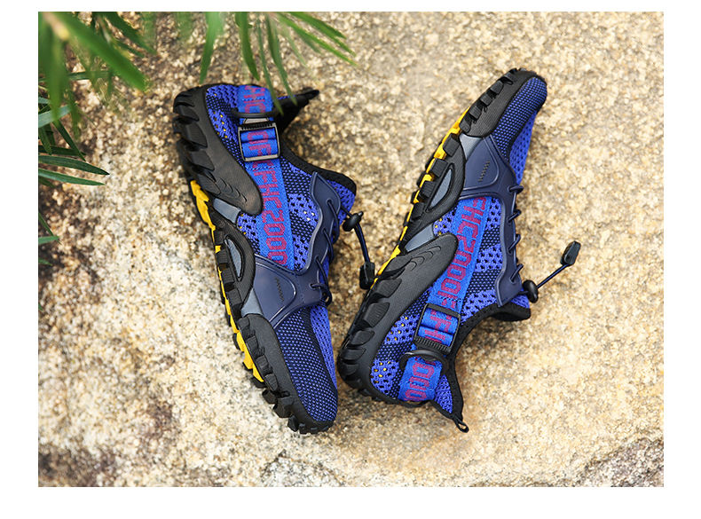 Miniaturbild: 2023 Summer Men Women Trekking Hiking Shoes Summer Mesh Breathable Men Sneakers 