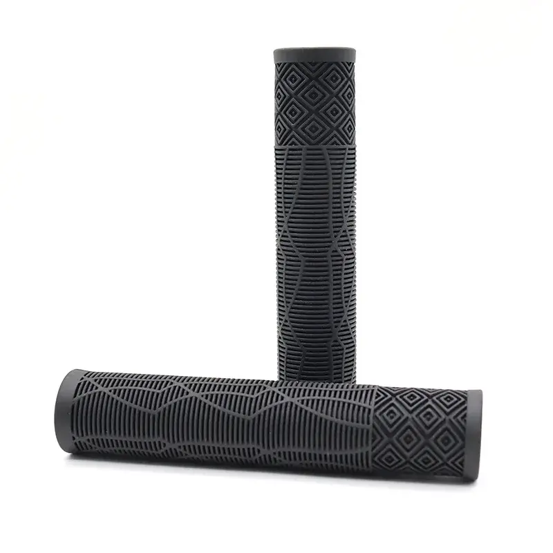 Thumbnail: 1Pair Bicycle Handlebar Grips Colored Soft Rubber Grips Bicycle Gloves Bike Acce