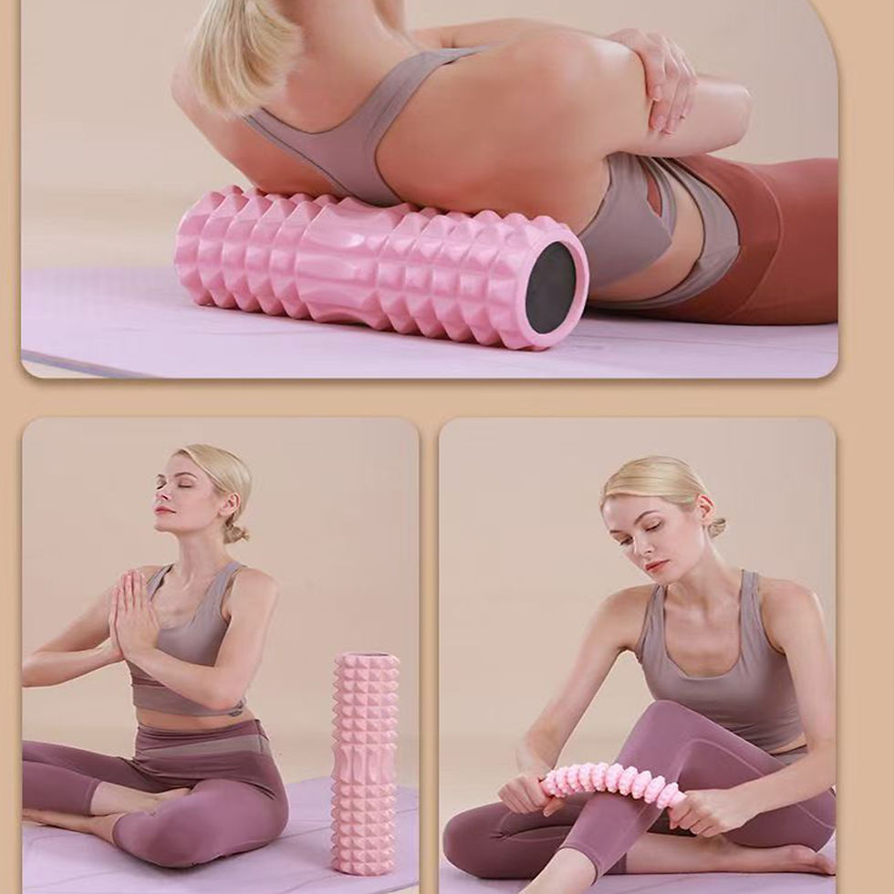 Miniaturbild: 45cm Yoga foam roller muscle massage Block pilates tools Yoga Column fitness foa