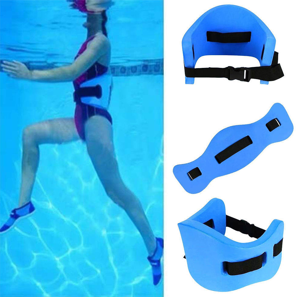 Thumbnail: Buoyancy Back Floating Swimming Belt Adult Learning Swimming Floating Belt Surf 