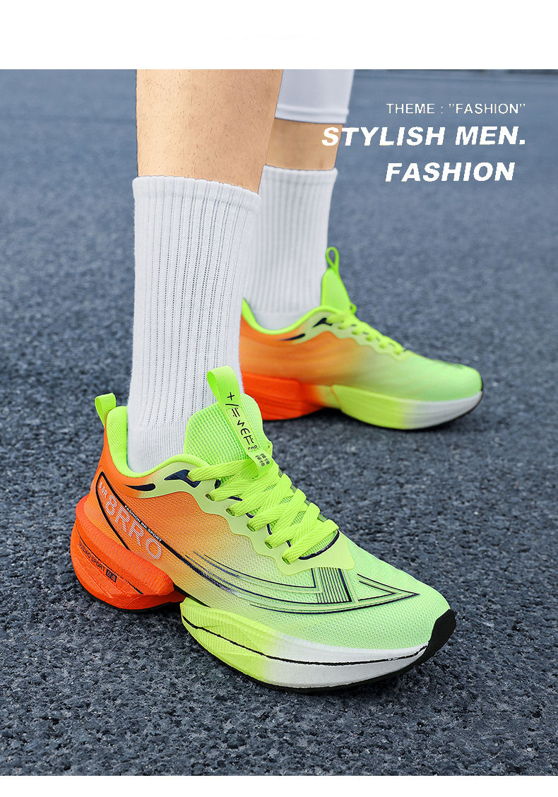 Miniaturbild: 2026 NEW Men Sports Running Shoes Off Marathon Breathable Light Comfortable