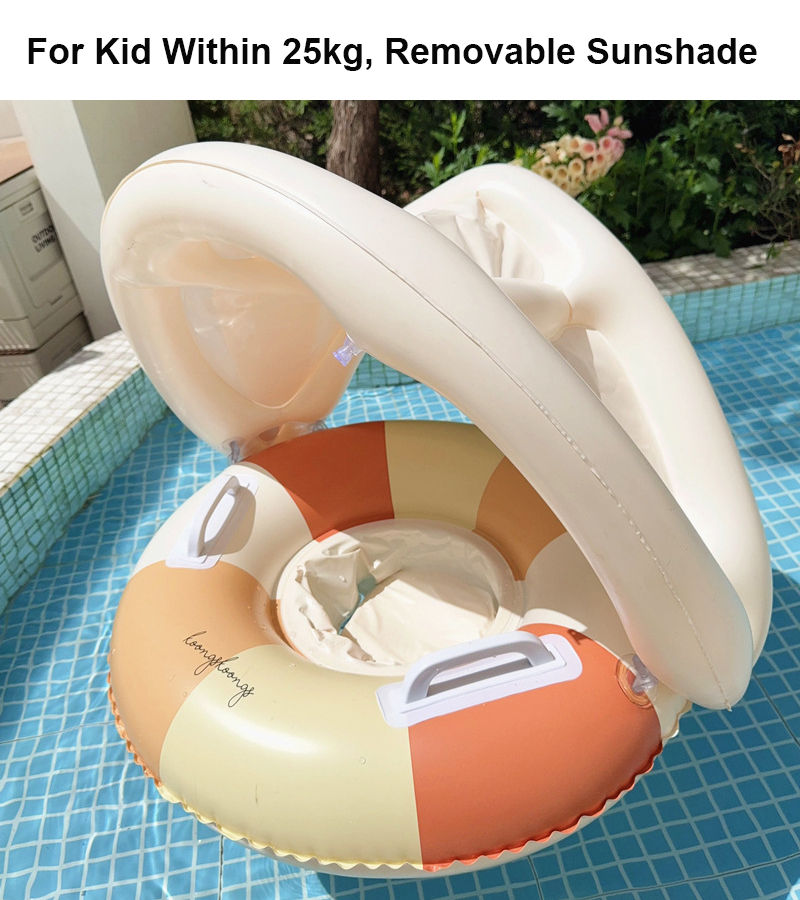 Thumbnail: Rooxin Pool Float Baby Swim Ring Tube Inflatable Swimming Seat Ring For Kid Chil