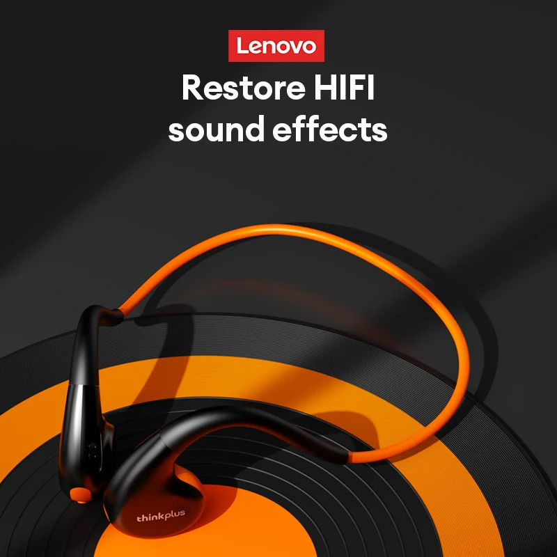 Thumbnail: Original Lenovo X7 Air Conduction Headphone Wireless Bluetooth 5.3 Earphones Bon