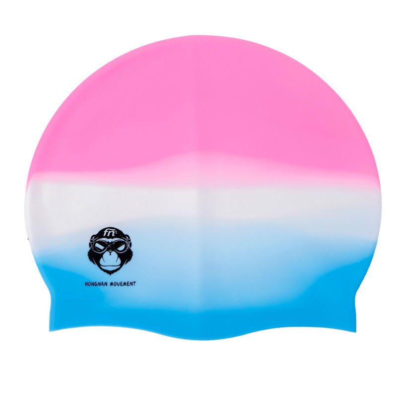 Thumbnail: Silicone Swimming Cap Waterproof Function Women Men High Elastic Flexible Hair S