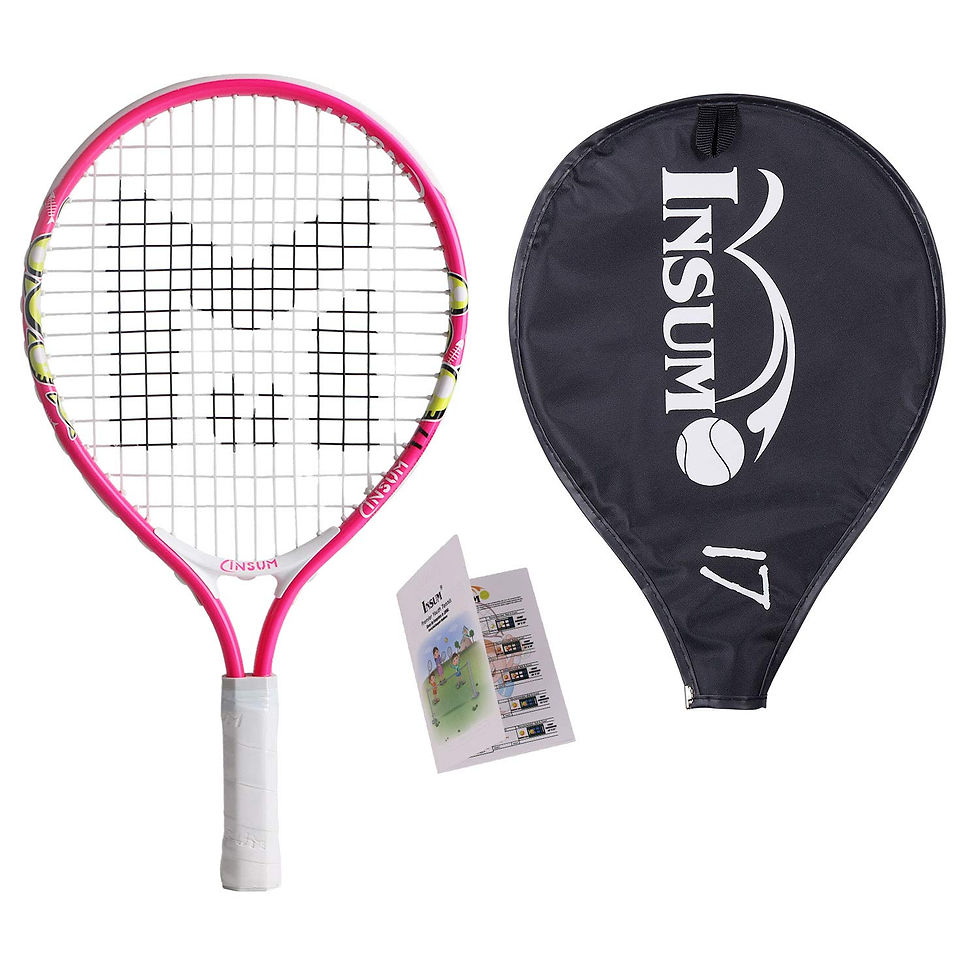 Miniaturbild: 17" Kids Tennis Racket Best Starter Kit for Kids Age 4 and Under with Shoulder S