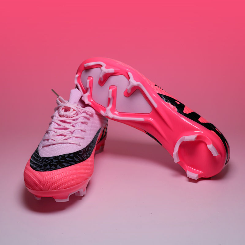 Thumbnail: 8528 Pro Mens Football Boots Boys Training Studded Fast Soccer Cleats Outdoor No