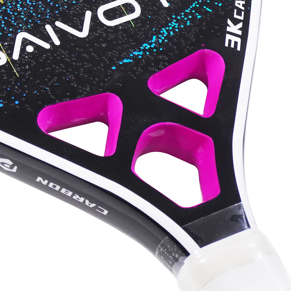 Thumbnail: GAIVOTA 2025 carbon fiber beach tennis racket 3K+backpack