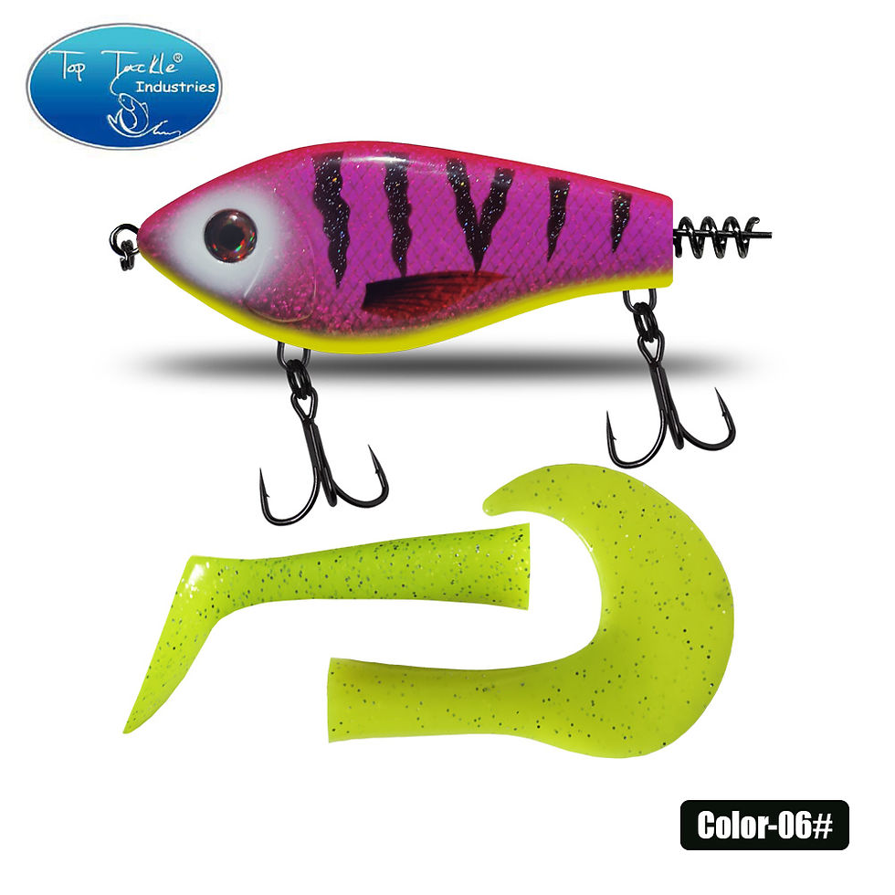 Thumbnail: CF Lure 100mm 76.5g Jerkbait Rattlin Vib Fishing Lure Sinking Wobblers Pike Arti