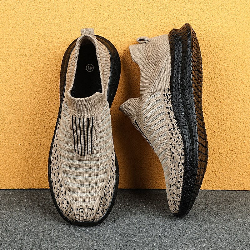 Thumbnail: Men Shoes Breathable Men's Sneakers Comfortable Running Shoes Tenis Outdoor Slip