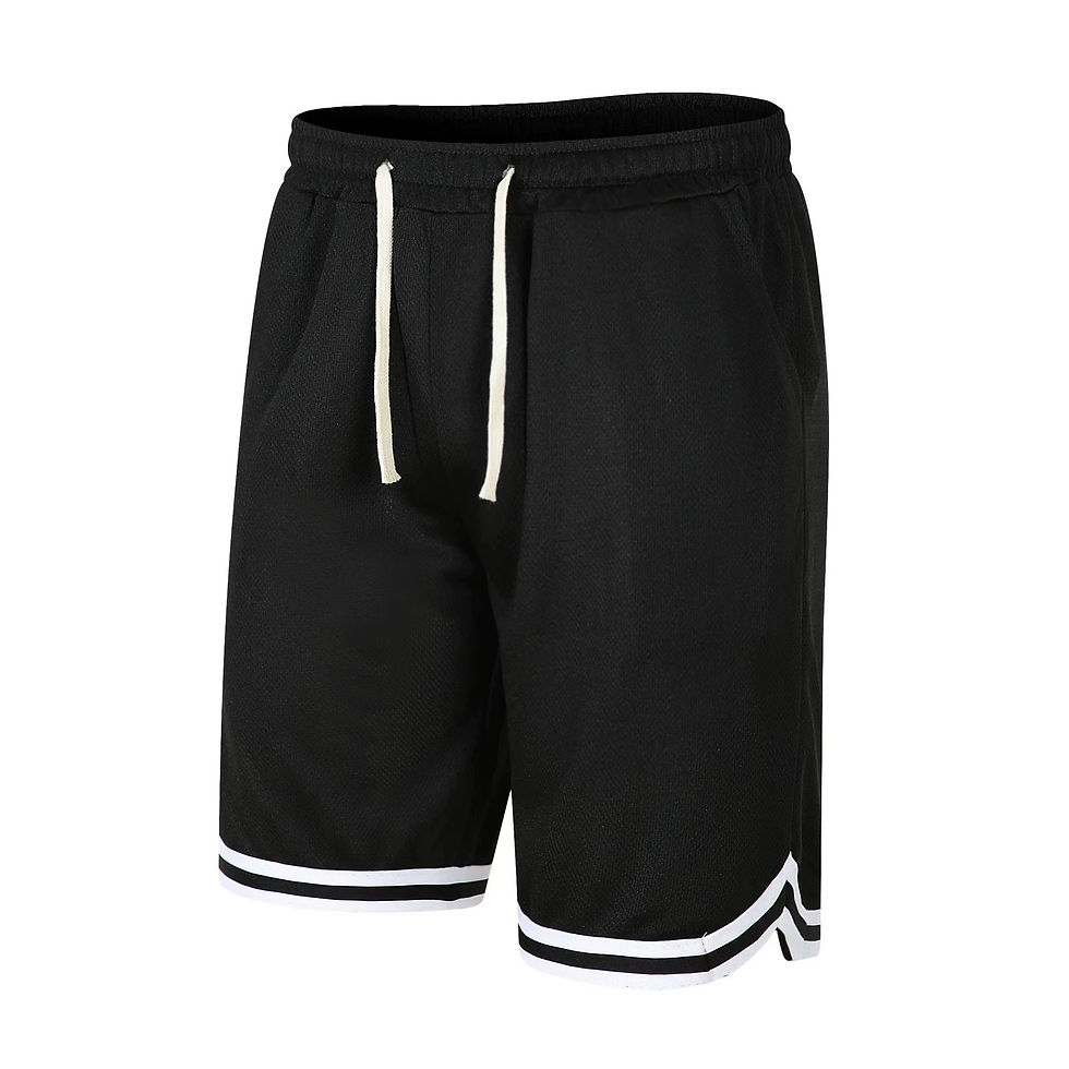 Thumbnail: Summer New Men's Sports Basketball Shorts Mesh Quick Dry Gym Shorts for Comforta