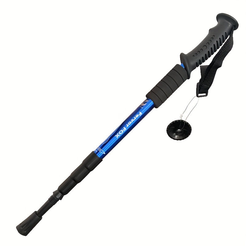 Miniaturbild: Lightweight outdoor trekking pole with four adjustable height and anti slip grip