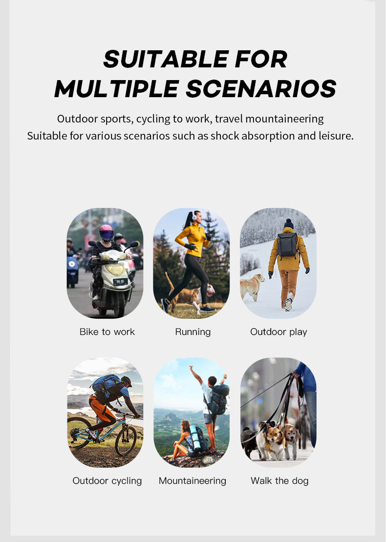 Thumbnail: Vilico Professional Outdoor Cycling Gloves With Sensitive Touch Screen Shock Abs