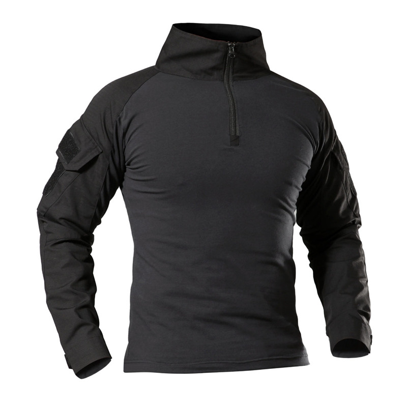 Miniaturbild: Outdoor Tactical Hiking T-Shirts Men Combat Military Army CP Camouflage Long