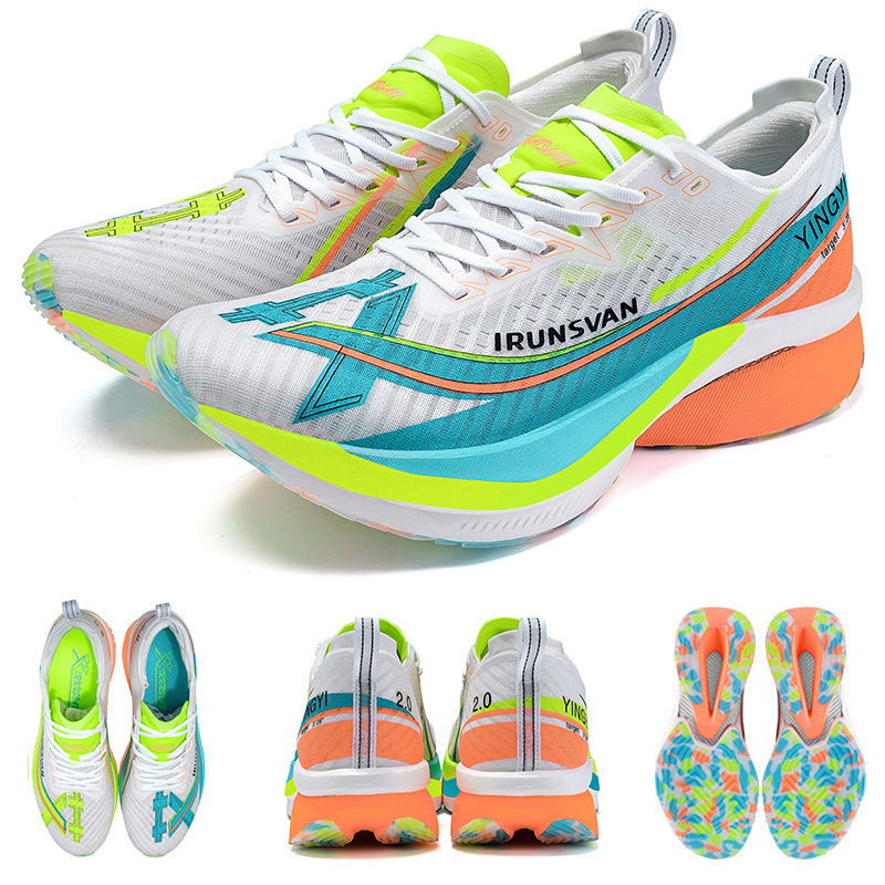 Thumbnail: IRUNSVAN Shadow Wing 2.0 Carbon Plate Professional Marathon Running Shoes Men Li