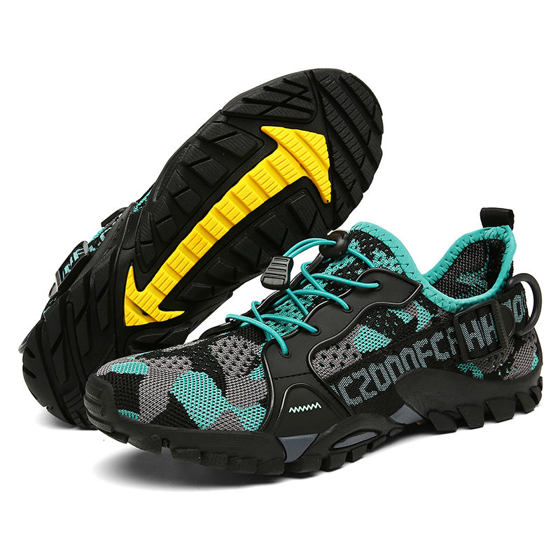 Miniaturbild: 2023 Summer Men Women Trekking Hiking Shoes Summer Mesh Breathable Men Sneakers 