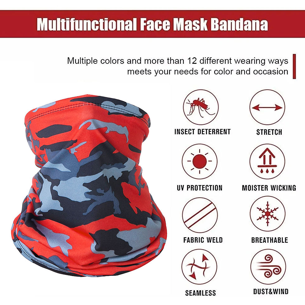 Miniaturbild: Outdoor Ice Silk Sun Protection Bib Spring and Summer Motorcycle Neck Cover Spor