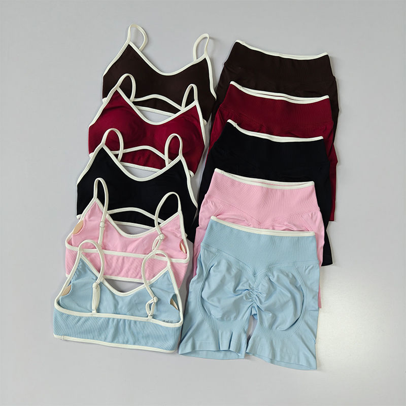 Thumbnail: Gym Shorts Women Fitness Sports Biker High Waisted Shorts Running Yoga Shorts Wo