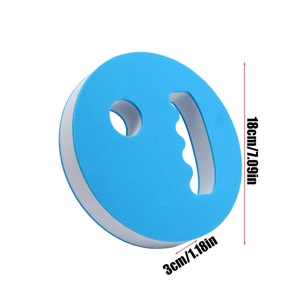Miniaturbild: 2 Pieces Resistance Foam Hand Held Water Weights Discs Aquatic Exercise Equipmen